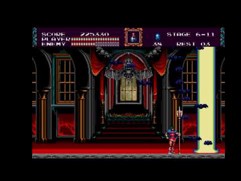 The Game Genie Player - Castlevania: The New Generation (Genesis) - DRAC'S DEAD - FINALE