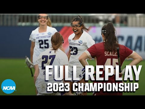 Northwestern vs. Boston College: 2023 NCAA DI women's lacrosse championship | FULL REPLAY