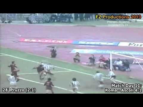 Serie A 1980/1981: Match Day 11 Goals