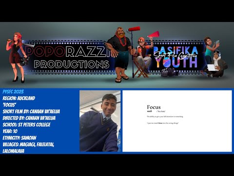 PYSFC 2023 - Focus - A film by Canaan Va'aelua - St Peters College