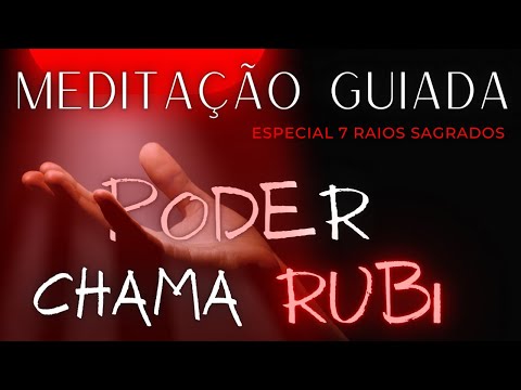 DECRETO DE COMPAIXÃO | CHAMA RUBI | 6° Raio Solar | MEDITAÇÃO GUIADA | Cooperação e Amor ao Próximo