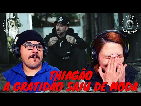 THIAGÃO feat TOM CALVÁRIO- A GRATIDÃO SAIU DE MODA | Primeira reação Vida Sem Trilhos VST