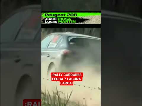 ¡RALLY CORDOBES FECHA 7 LAGUNA LARGA ¡JUANI PAISA AL LÍMITE! #rallycordobes #rally