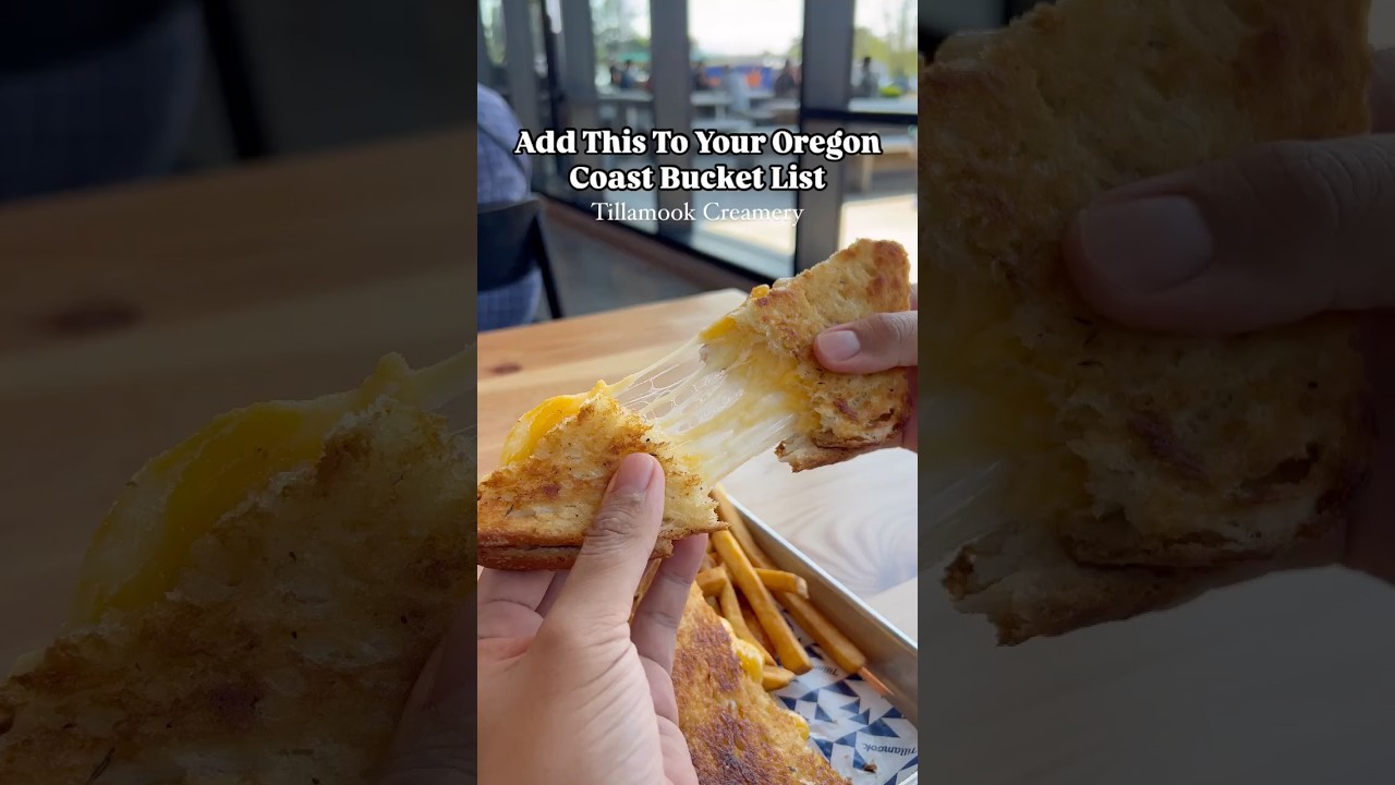 Visiting the Tillamook Cheese Factory (aka the Tillamook Creamery) 🧀🐄 #foodieadventures #foodie