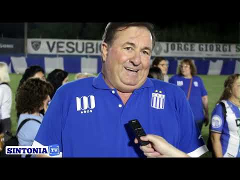 Claudio Nebbia emocionado en el Centenario de Argentino | Festejo histórico en Monte Maíz