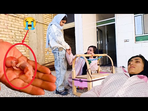 The tragedy of a pregnant mother; Sahar lost her fetus while her husband was in prison.😥💔