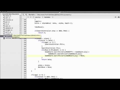 Programming A Chess Engine In Pure Javascript Part 51 - Search Implementation #11 - Further Ordering