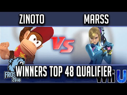 Frostbite 2018 Smash 4 Singles WINNERS TOP 48 QUALIFIER - EG | Zinoto (Diddy) vs  Marss (ZSS)