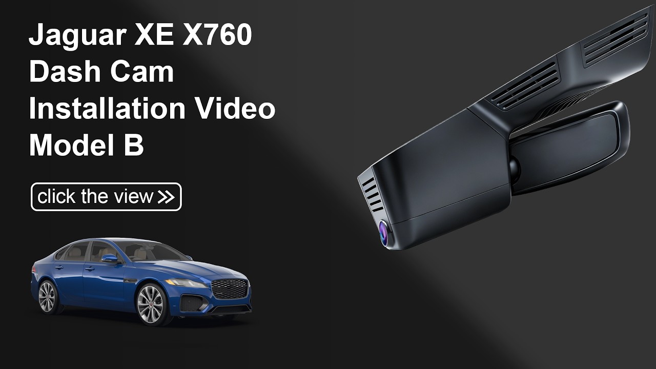 Jaguar XE X760 (2022-2024) Mangoal OEM Dash Cam Installation | Model B (011H)