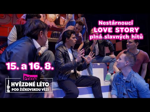 MUZIKÁL POMÁDA NA LETNÍ SCÉNĚ POD ŽIŽKOVSKOU VĚŽÍ