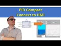 TIA Portal PID Compact Connect To HMI Control In Runtime