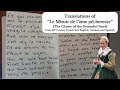 Le Miroir de l'âme pécheresse Translation | 16th Century French into English, German, and Spanish
