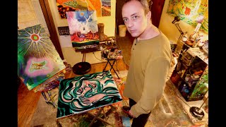 The Flaming Lips, The Distance Between Mars And The Earth (Part 2). comfort. 24x30&#39;&#39;. @adam sturch