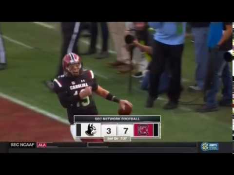 2017 USC vs Wofford - Jake Bentley 1 Yd Touchdown Run #1