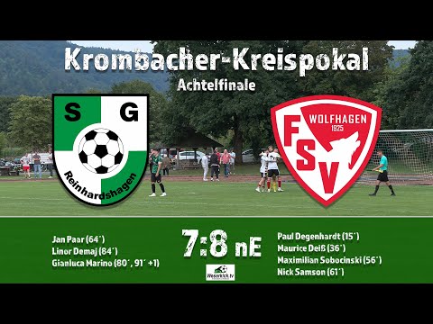 SG Reinhardshagen - FSV Wolfhagen 7:8 nE (0:2)