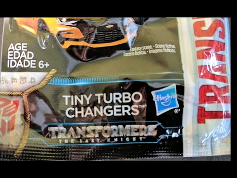 Transformers The Last Knight tiny Turbo Changers pt 2