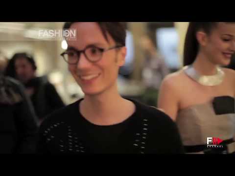 "Maxime Simoens" Backstage Spring Summer 2012 Paris 2 of 2 Haute Couture by FashionChannel