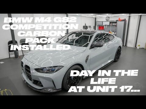 INSTALLATION OF A G80/G82 BMW M3/M4 FULL CARBON AERO PACK WITH OUR EXCLUSIVE CARBON PACK | UNIT 17