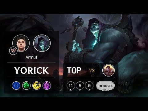 Yorick Top vs Jayce - EUW Challenger Patch 9.8