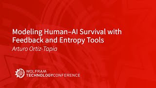 Modeling Human–AI Survival with Feedback and Entropy Tools