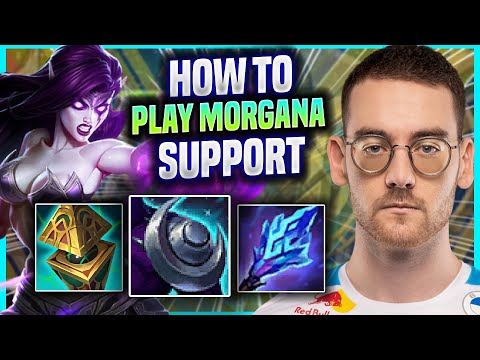 LEARN HOW TO PLAY MORGANA SUPPORT LIKE A PRO! - C9 Vulcan Plays Morgana SUPPORT vs Thresh! |