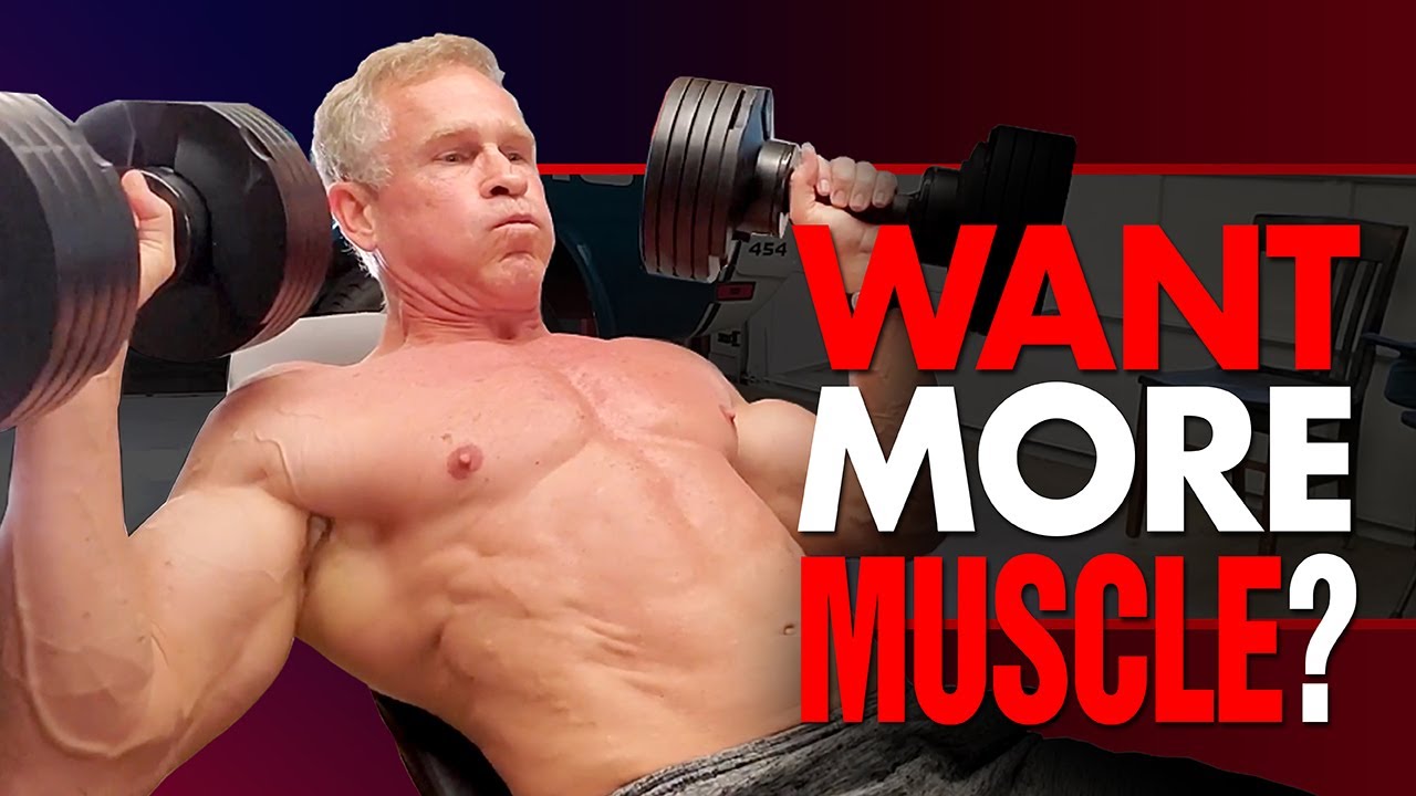 How To Build Muscle Almost 2X FASTER (MEN OVER 50)