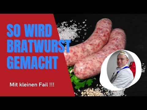 Fränkische grobe Bratwurst🌭 | So macht man Bratwurst ! 💪