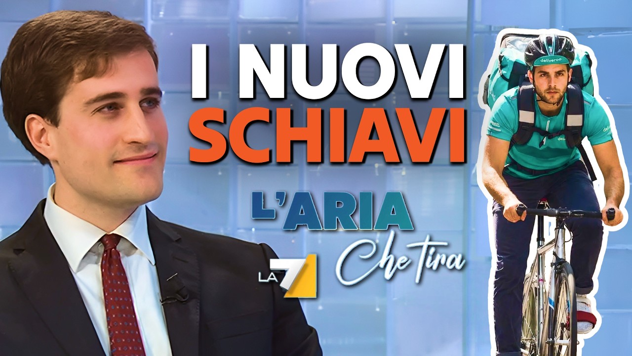 L'Aria Che Tira - 16/03/2026 - L'IA e gli SCHIAVI del XXI SECOLO