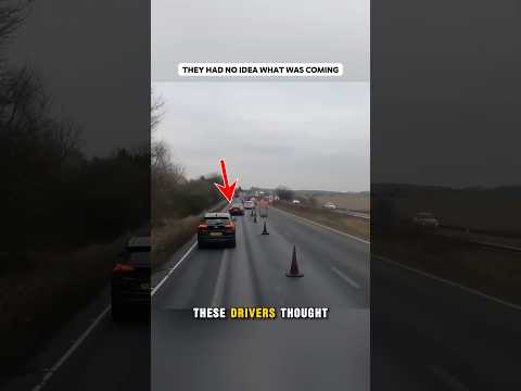 Drivers Try to Outsmart Traffic #dashcam #highway #karma