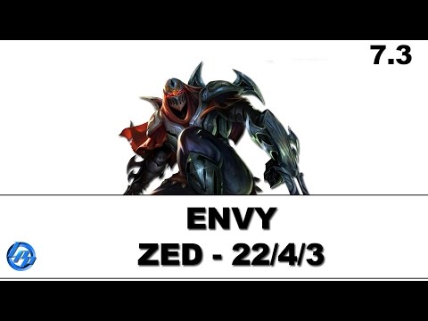 Envy - Zed vs Orianna - Patch 7.3