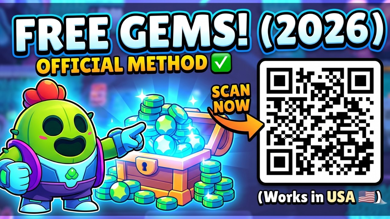 How to Get FREE GEMS in Brawl Stars (2026) 💎 100% Working Methods (USA & Global)