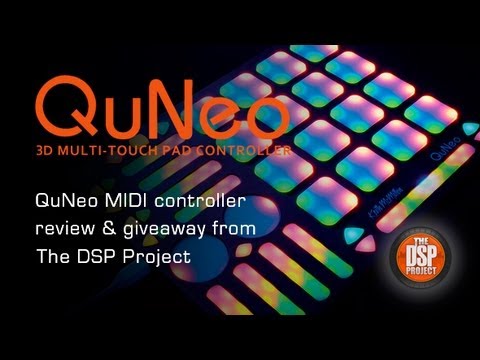QuNeo 3-D Pad Controller Review & Competition - With the DSP Project