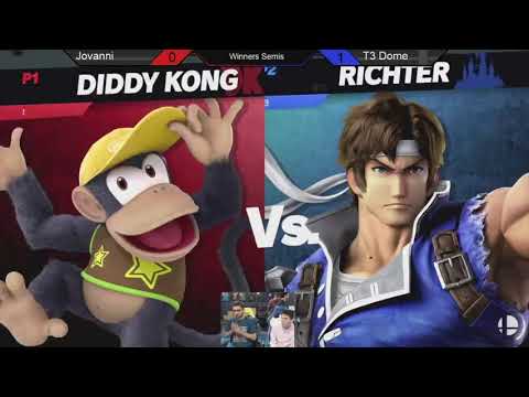 Smash Ultimate @ UCI #23 - CG | T3DOME (Richter) vs Jovanni (Diddy Kong) [W. Semis]