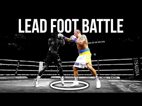 Learn how Oleksandr Usyk wins CLEVERLY USING his FEET