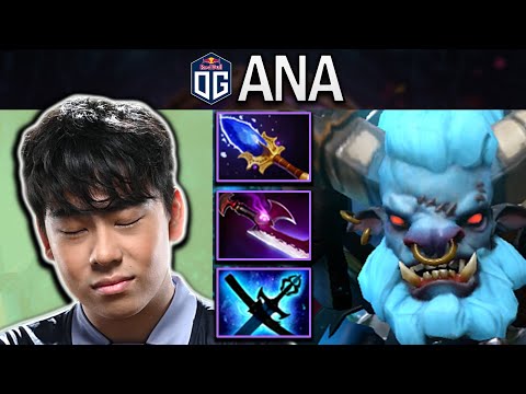 OG.ANA SMURF SPIRIT BREAKER WITH SILVEREDGE-AGHANIMS - DOTA 2 7.31 GAMEPLAY