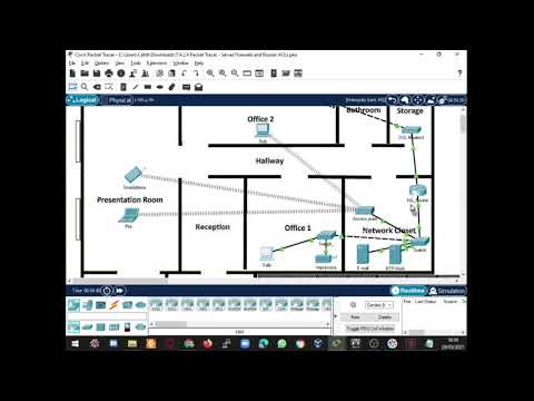 Packet Tracer 7.4.2.4 - Firewalls de servidor e ACLs do roteador - Fundamentos em Cibersegurança