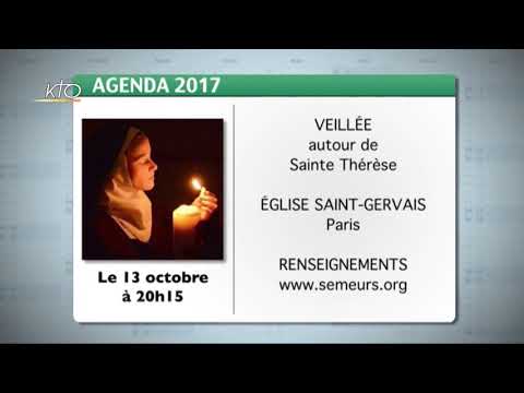 Agenda du 25 septembre 2017