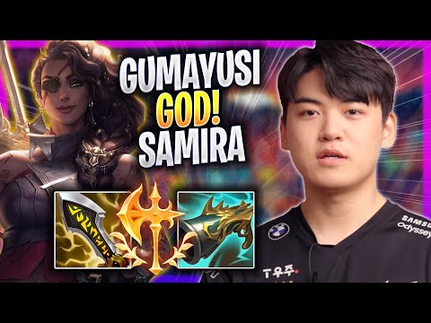 GUMAYUSI IS A GOD WITH SAMIRA! - T1 Gumayusi Plays Samira ADC vs Aphelios! | Season 2023