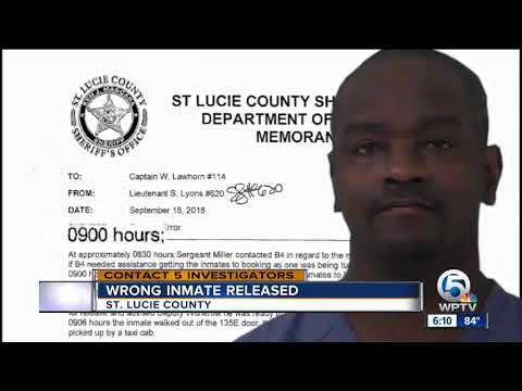 St Lucie Jail Inmate
