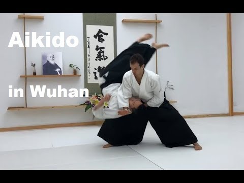 Aikido Practice in Wuhan - with Aloyseus Lee Sensei