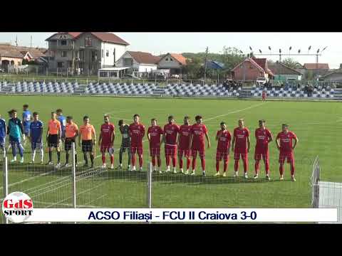 Liga 3 | ACSO Filiași – FCU II Craiova 3-0. Victorie fără emoții!