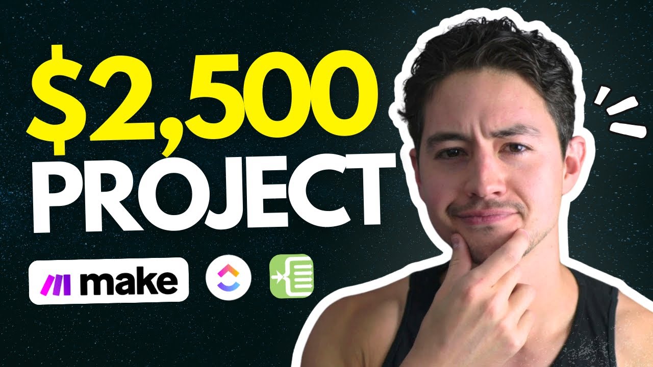 Watch Me Build A Real Make.com Client Project For $2.5K