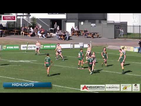 2019 Central Coast RL - Reserve Grade Round 13 Highlights - Wyong v The Entrance