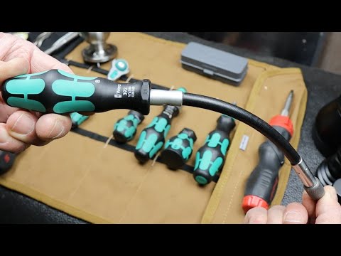 Wera Flexible Shaft Bit Driver: Great general use potential within limits. Sorry, no door knobs