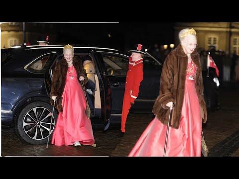 New Year's Court 2026: Arrival of Queen Margrethe.