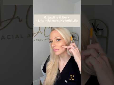 6 Botox injections that can lift the face.. ⬆️