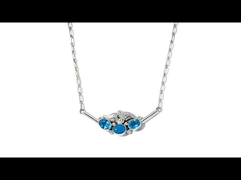 Chaco Canyon Couture Blue TopazTurquoise Necklace