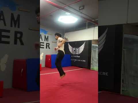 prince Yadav Side flip gymnastics 