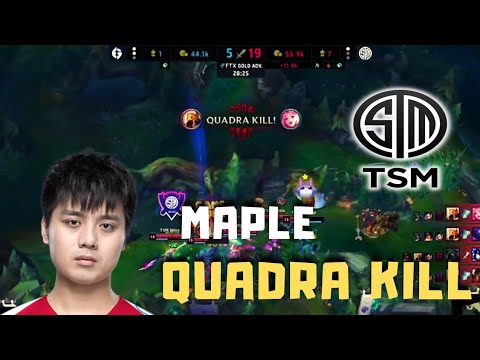 Maple Quadra Kill Azir on LCS Playoffs - EG vs TSM