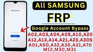 NEW Method 2024 ✅ All Samsung Frp Bypass Android 11/12/13/14 Without PC | Google Account Remove